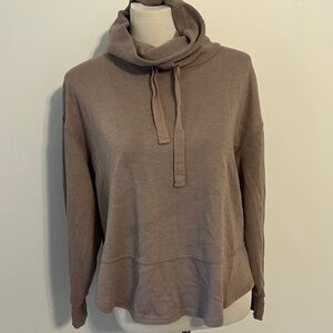 Gentle Fawn Mauve Long Sleeve Knit Pullover Size Medium | Cozy Cowl Neck Sweater